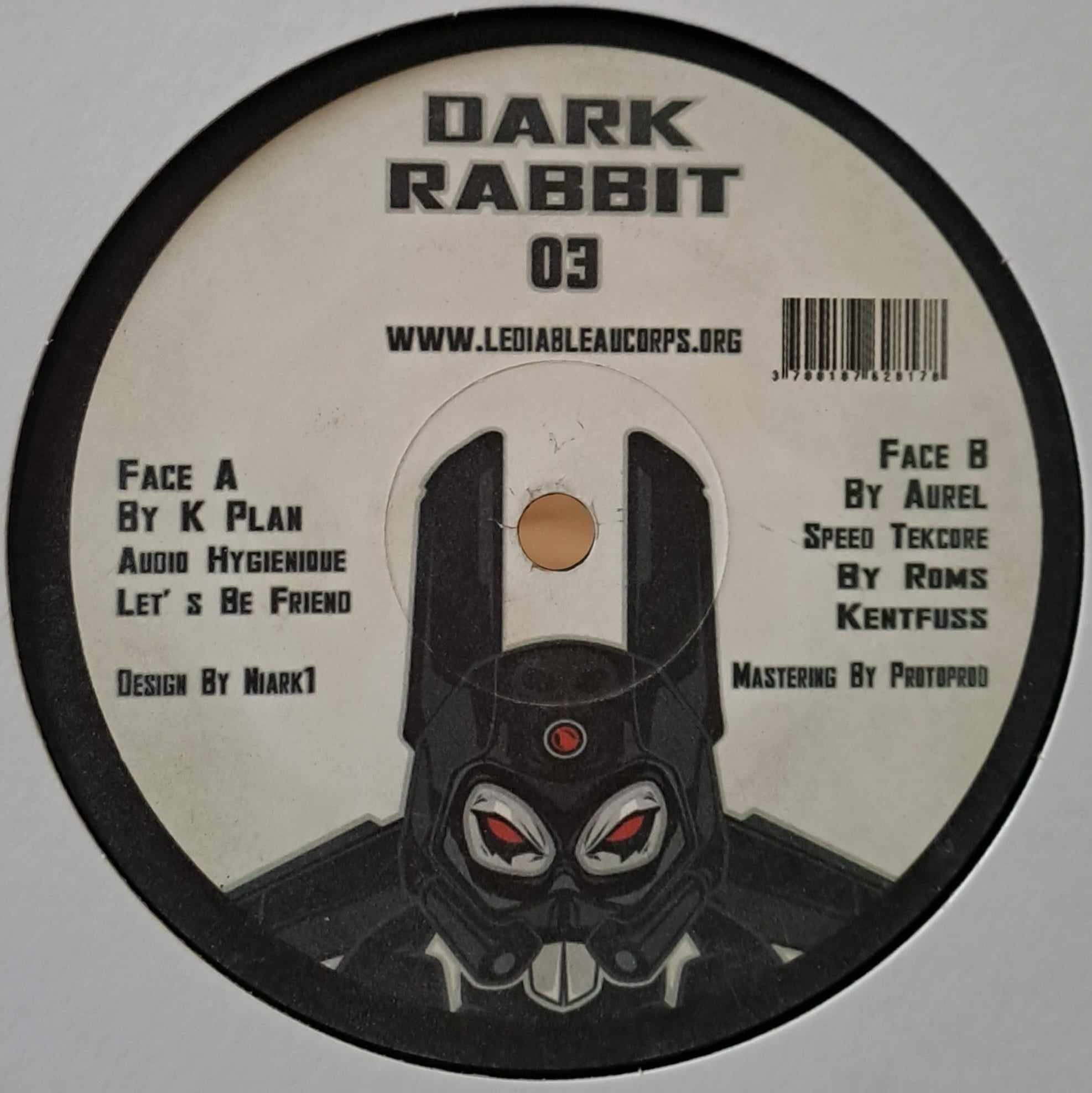 Dark Rabbit 03 - vinyle freetekno